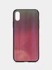 Красный чехол для iPhone X/ Xs Gradient Glass