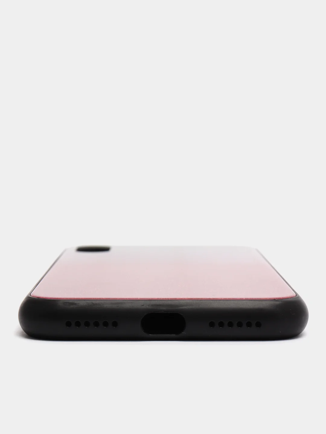Красный чехол для iPhone X/ Xs Gradient Glass