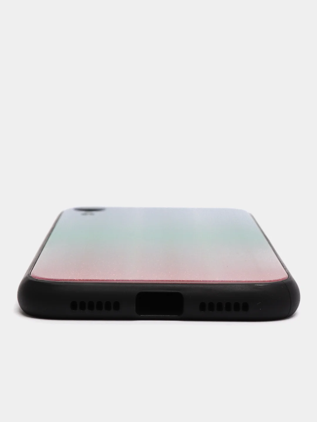 Зеленый чехол для iPhone XR Gradient Glass