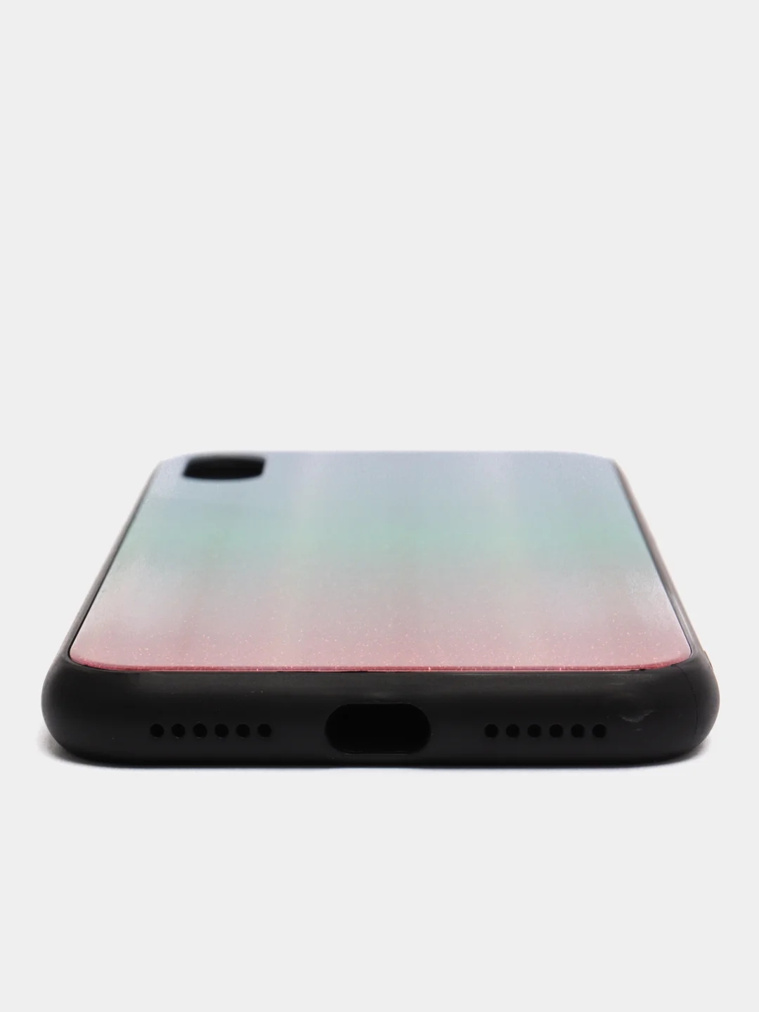 Зеленый чехол для iPhone X/ Xs Gradient Glass