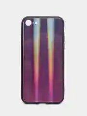 Фиолетовый чехол для iPhone 7 / iPhone 8 Gradient Glass