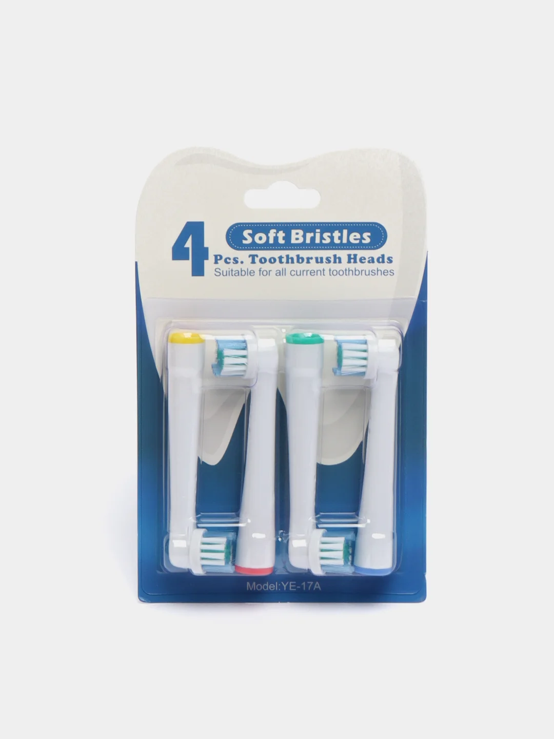 Синий насадки для электрической зубной щетки Oral B Braun (Орал Би Браун), сменные