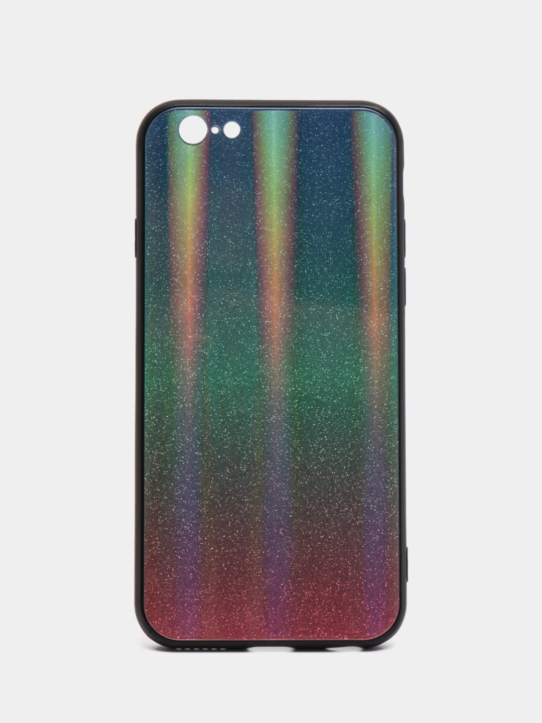 Зеленый чехол для iPhone 6 Gradient Glass