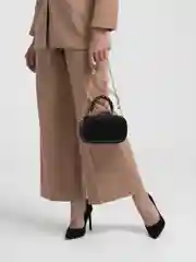 Черный сумка женская через плечо