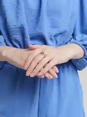 Золотой кольцо "Лапка" с сердцем