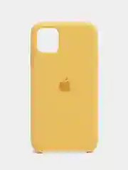 Горчичный чехол для iPhone 11/ 12/ 13/ 14/ XR/ 8/ 7/ SE/ X/ XS/ Pro/ Max/ Plus, силиконовый