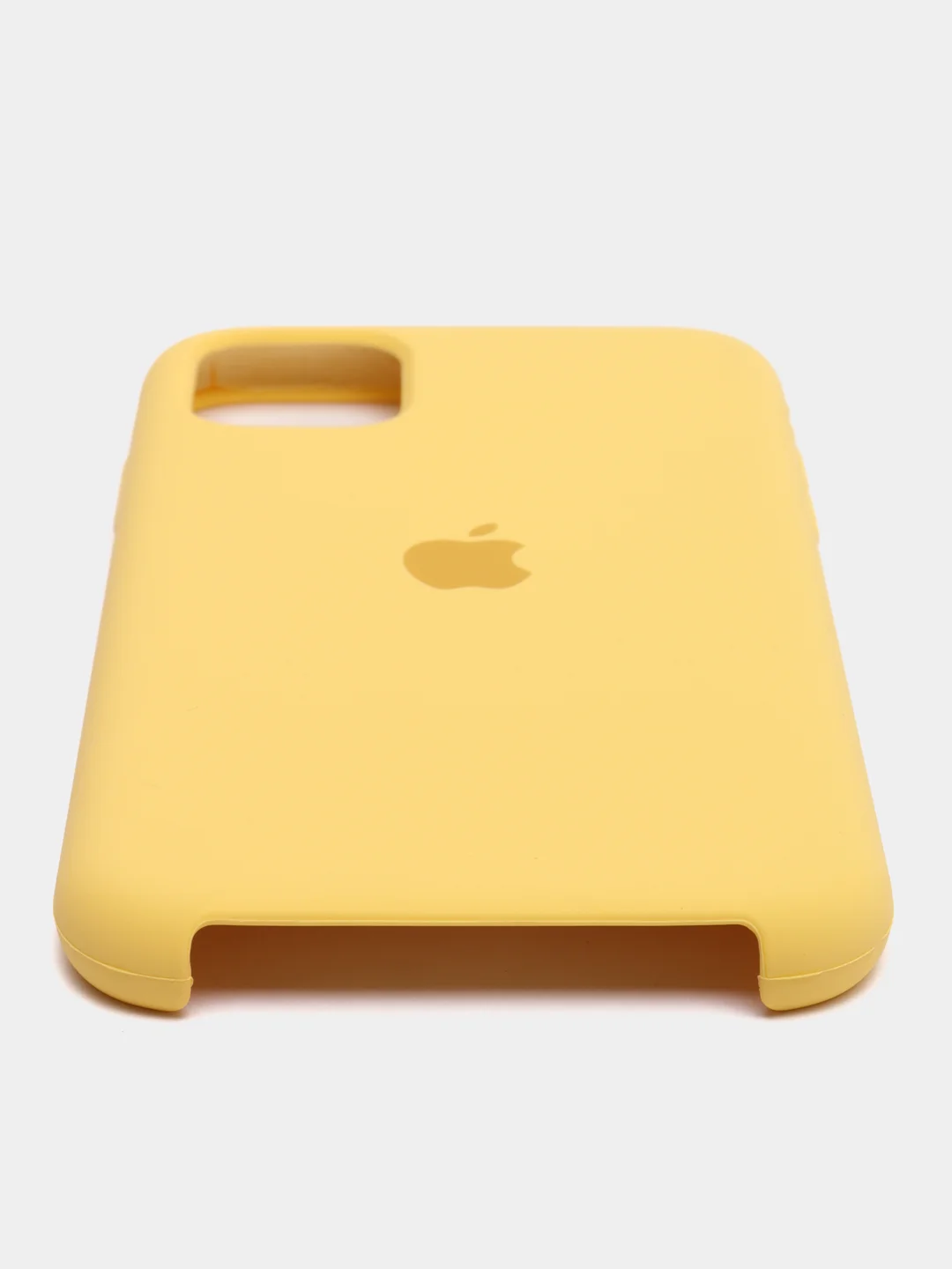 Горчичный чехол для iPhone 11/ 12/ 13/ 14/ XR/ 8/ 7/ SE/ X/ XS/ Pro/ Max/ Plus, силиконовый