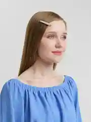 Горчичный заколка для волос