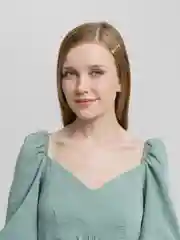 Бордовый заколка для волос