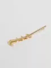 Бордовый заколка для волос