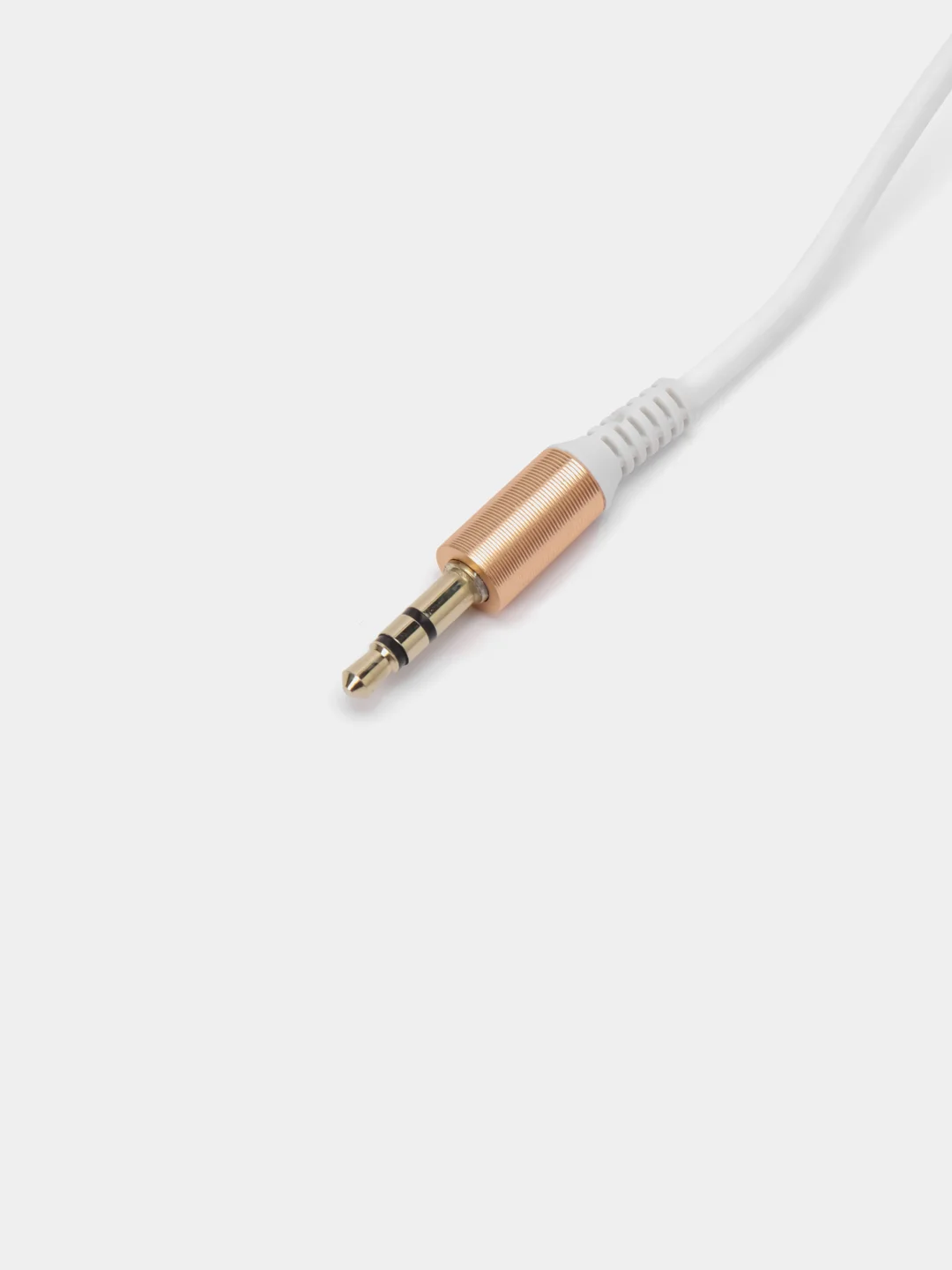 Белый аудиокабель More choice UK11 AUX 3.5 мм, 1 м