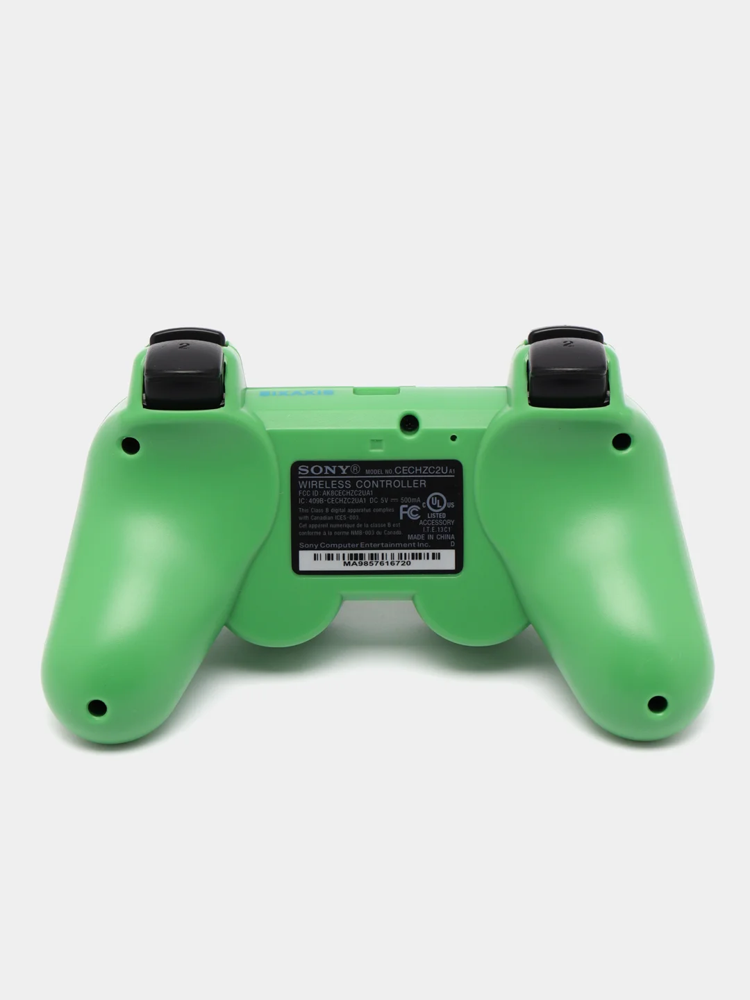 Зеленый беспроводной геймпад для PS3
