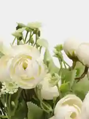Белый искусственные цветы "Камелии"