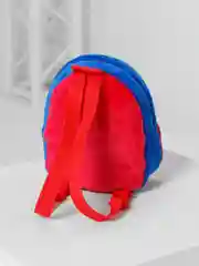 Багровый рюкзак детский плюшевый