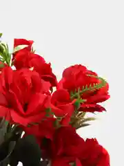 Красный искусственные цветы розы, букет розочек