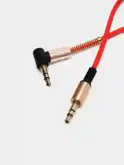 Красный аудиокабель More choice UK11 AUX 3.5 мм, 1 м