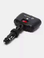 Разветвитель прикуривателя Airline, трансформер, 2 USB