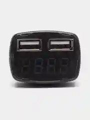 Вольтметр в прикуриватель Airline 12-24В, AVM-D-02, USB 2, 3,1 A,