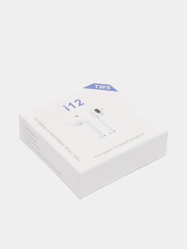 Беспроводные наушники i12 Bluetooth TWS