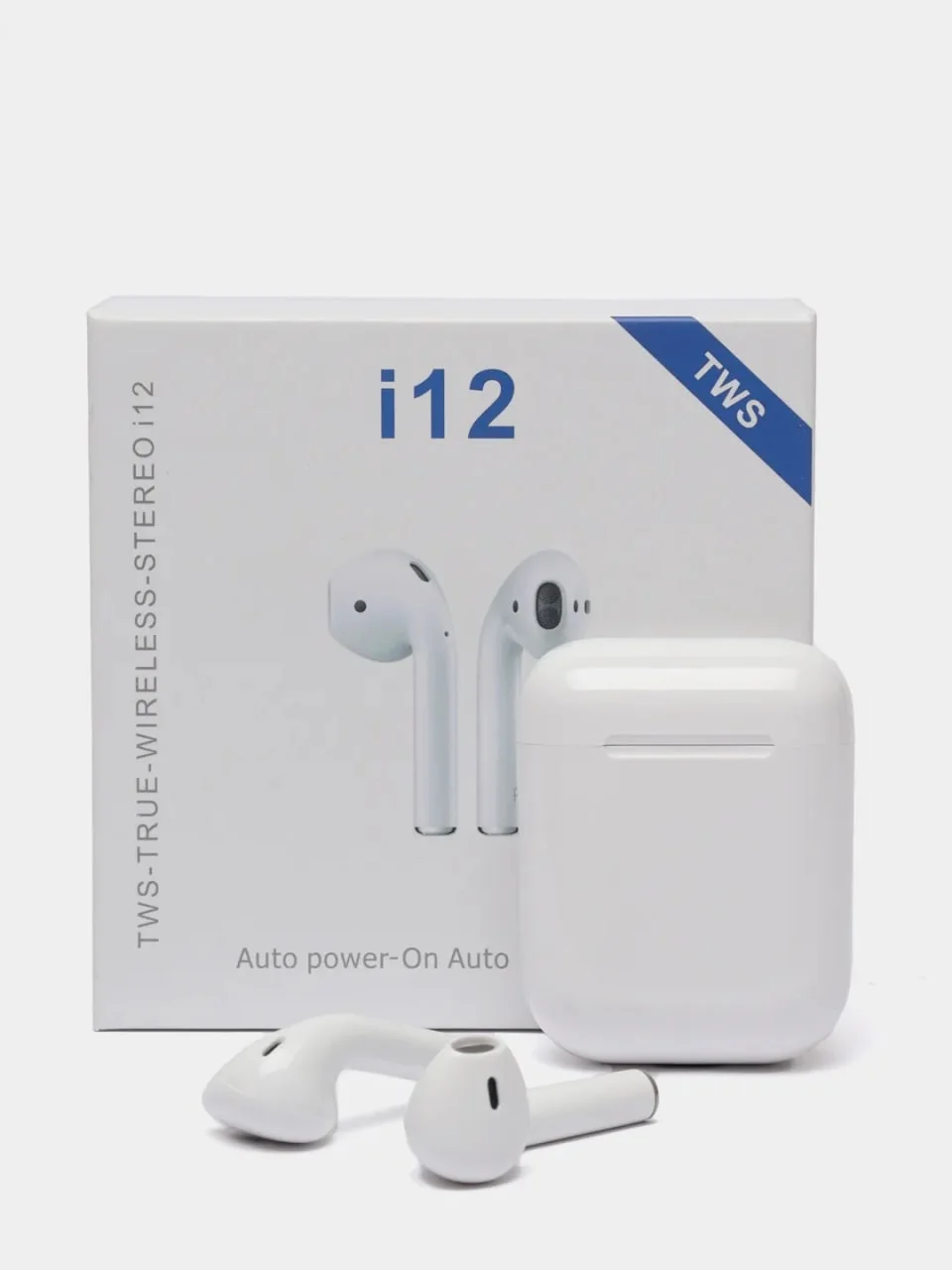 Беспроводные наушники i12 Bluetooth TWS