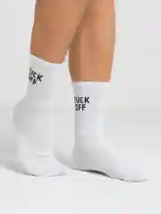 Носки с надписью "Fuck off"