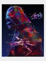 Багровый картины по номерам "Star Wars"