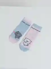 Бирюзовый детские носки Conte-kids