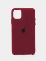 Тёмно-бордовый чехол для iPhone 11/ 12/ 13/ 14/ XR/ 8/ 7/ SE/ X/ XS/ Pro/ Max/ Plus, силиконовый