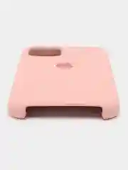Розовый чехол для iPhone 11/ 12/ 13/ 14/ XR/ 8/ 7/ SE/ X/ XS/ Pro/ Max/ Plus, силиконовый