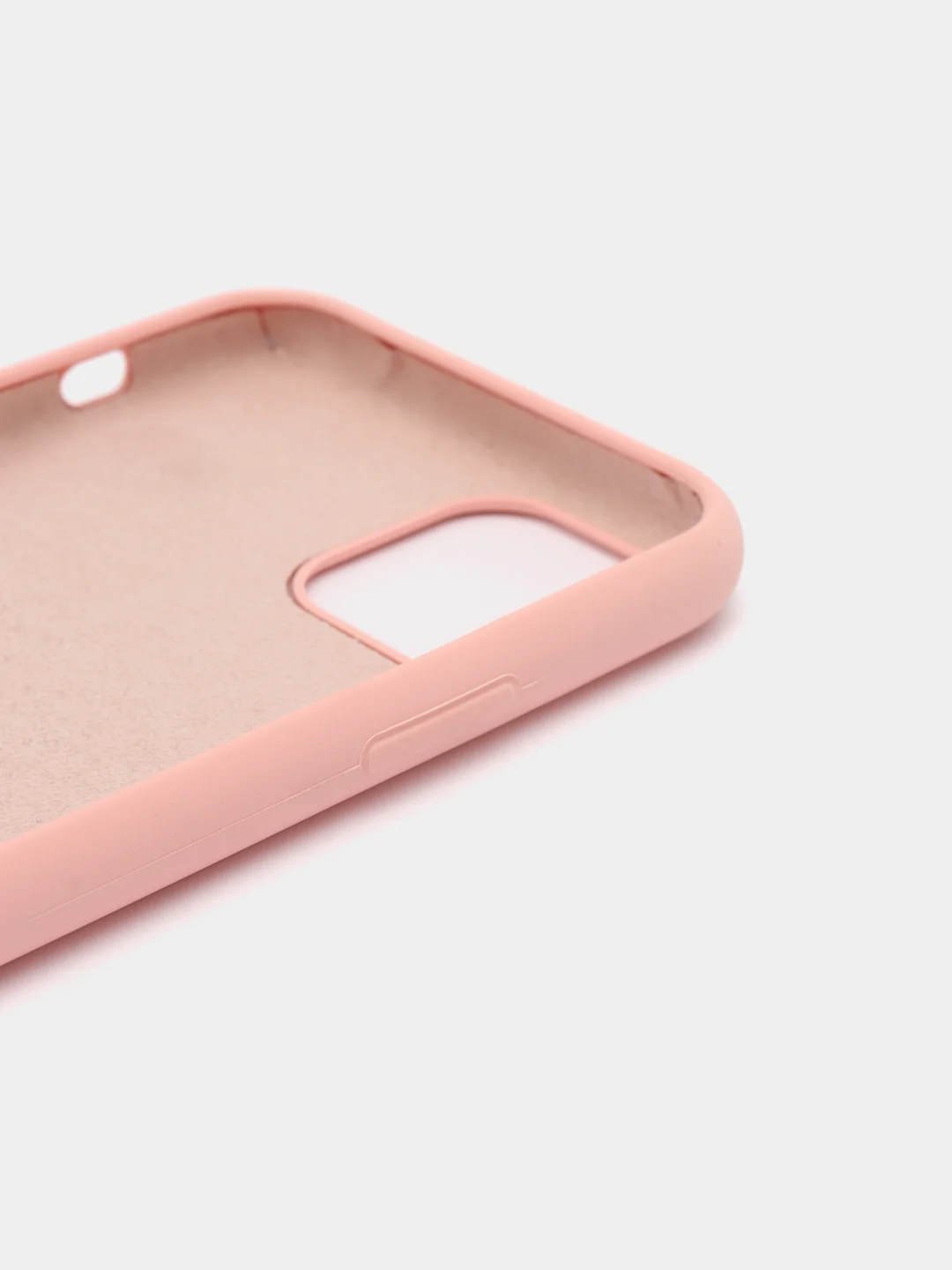 Розовый чехол для iPhone 11/ 12/ 13/ 14/ XR/ 8/ 7/ SE/ X/ XS/ Pro/ Max/ Plus, силиконовый
