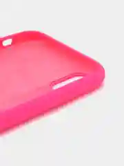 Тёмно-розовый чехол для iPhone 11/ 12/ 13/ 14/ XR/ 8/ 7/ SE/ X/ XS/ Pro/ Max/ Plus, силиконовый