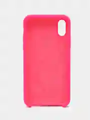 Тёмно-розовый чехол для iPhone 11/ 12/ 13/ 14/ XR/ 8/ 7/ SE/ X/ XS/ Pro/ Max/ Plus, силиконовый