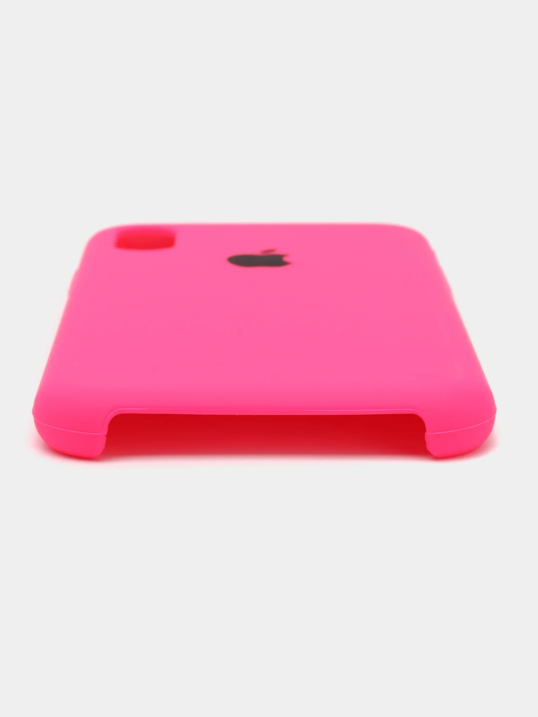 Тёмно-розовый чехол для iPhone 11/ 12/ 13/ 14/ XR/ 8/ 7/ SE/ X/ XS/ Pro/ Max/ Plus, силиконовый