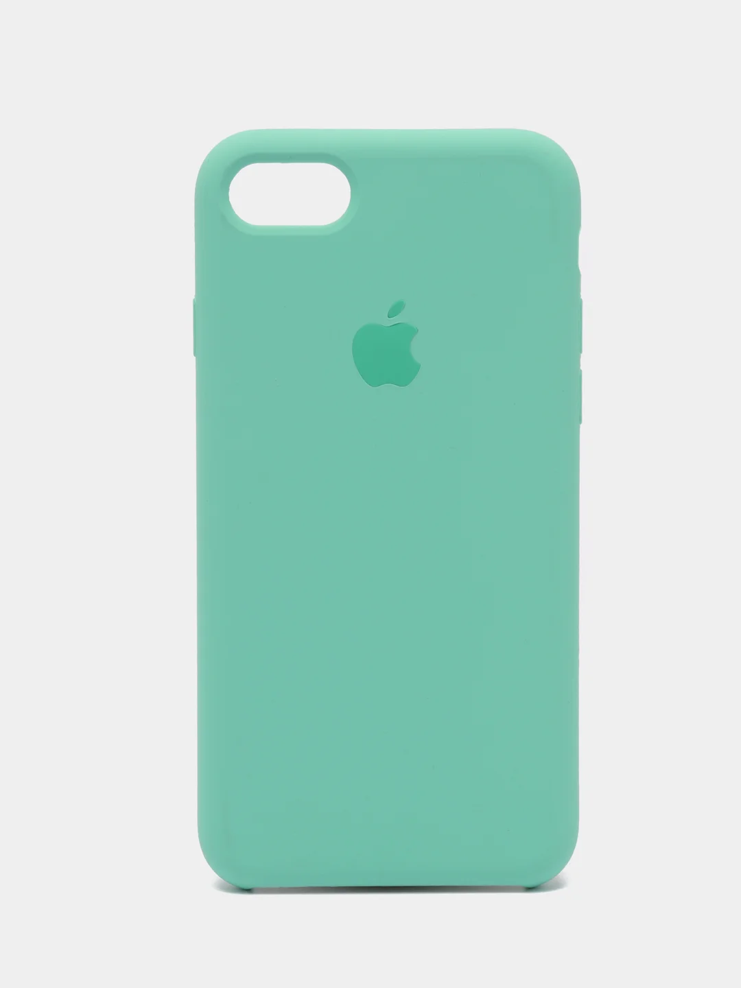 Салатовый чехол для iPhone 11/ 12/ 13/ 14/ XR/ 8/ 7/ SE/ X/ XS/ Pro/ Max/ Plus, силиконовый