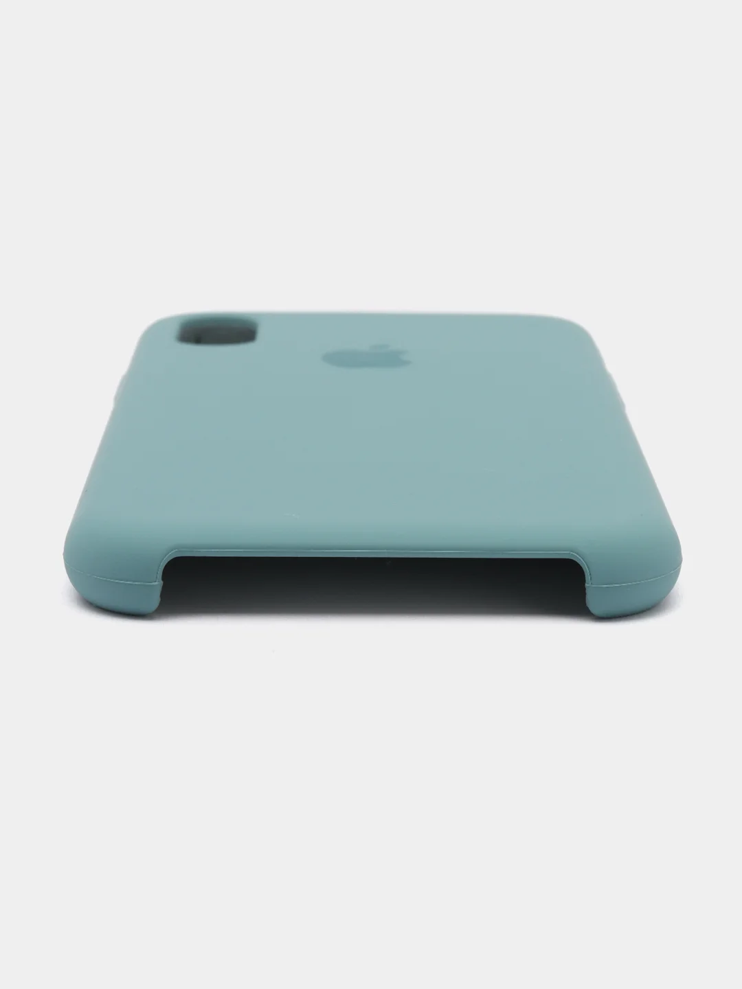 Тёмно-бирюзовый чехол для iPhone 11/ 12/ 13/ 14/ XR/ 8/ 7/ SE/ X/ XS/ Pro/ Max/ Plus, силиконовый