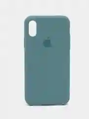 Тёмно-бирюзовый чехол для iPhone 11/ 12/ 13/ 14/ XR/ 8/ 7/ SE/ X/ XS/ Pro/ Max/ Plus, силиконовый