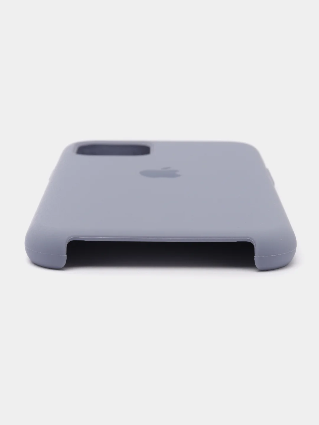 Серый меланж чехол для iPhone 11/ 12/ 13/ 14/ XR/ 8/ 7/ SE/ X/ XS/ Pro/ Max/ Plus, силиконовый