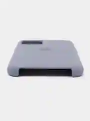 Серый меланж чехол для iPhone 11/ 12/ 13/ 14/ XR/ 8/ 7/ SE/ X/ XS/ Pro/ Max/ Plus, силиконовый