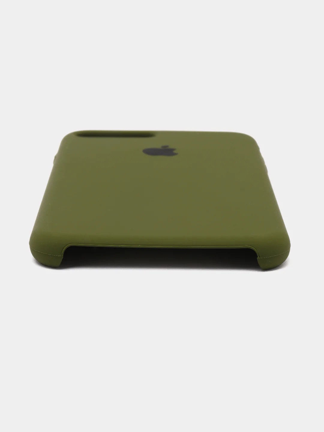 Зелёный хаки чехол для iPhone 11/ 12/ 13/ 14/ XR/ 8/ 7/ SE/ X/ XS/ Pro/ Max/ Plus, силиконовый