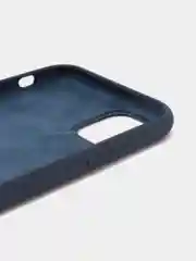 Темно-синий чехол для iPhone 11/ 12/ 13/ 14/ XR/ 8/ 7/ SE/ X/ XS/ Pro/ Max/ Plus, силиконовый