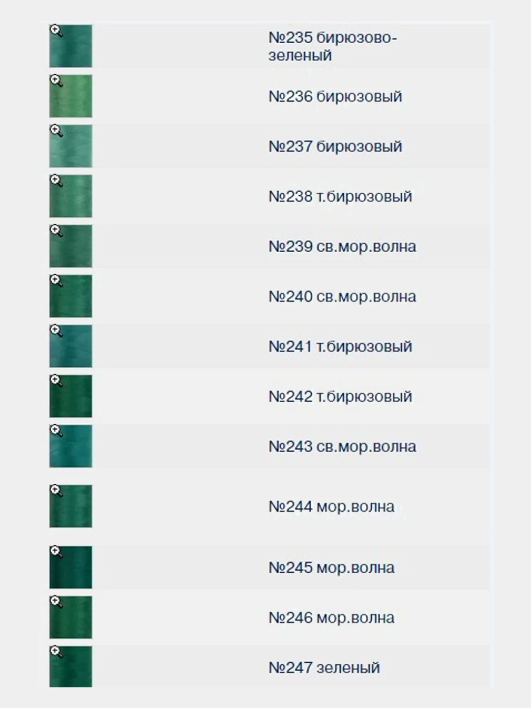 Швейные нитки Gamma 40/2, 365 м, 1 штука, разные цвета