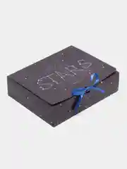 Коробка подарочная "Stars", 20х18х5 см, 31х24,5х9 см