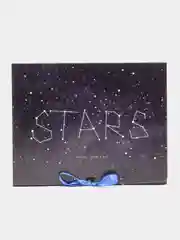 Коробка подарочная "Stars", 20х18х5 см, 31х24,5х9 см