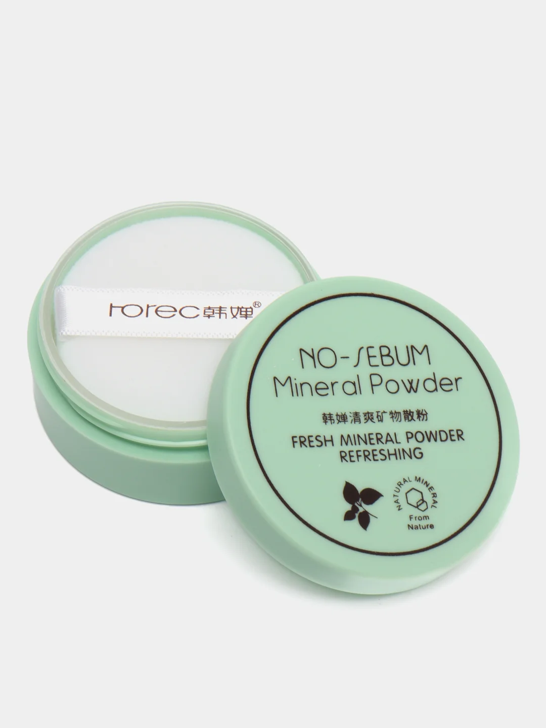 Минеральная рассыпчатая пудра для лица rorec No-Sebum, бесцветная, 5 г