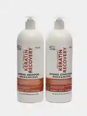 Набор для реконструкции волос Keratin Recovery Шампунь+Бальзам по 1000 мл