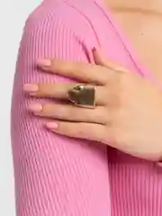 Золотой кольцо "Акула"