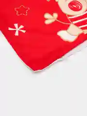 Коралловый декоративная наволочка "Новый год", 45*45 см