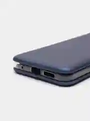 Синий чехол-книжка для Xiaomi Poco M4 PRO 4G