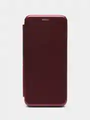 Красный чехол-книжка для Xiaomi Poco M4 PRO 4G