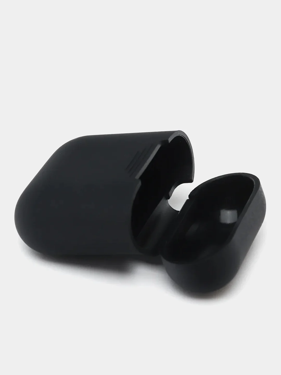 Хаки чехол для наушников Apple Airpods 1 и 2 силиконовый